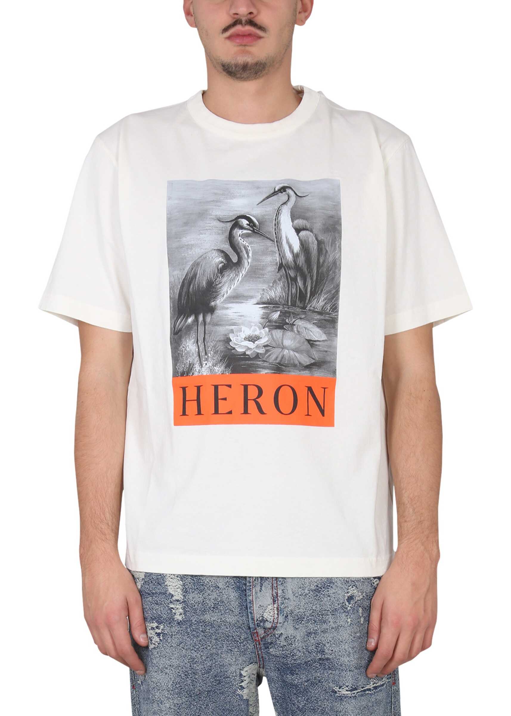 Heron Preston Crewneck T-Shirt WHITE