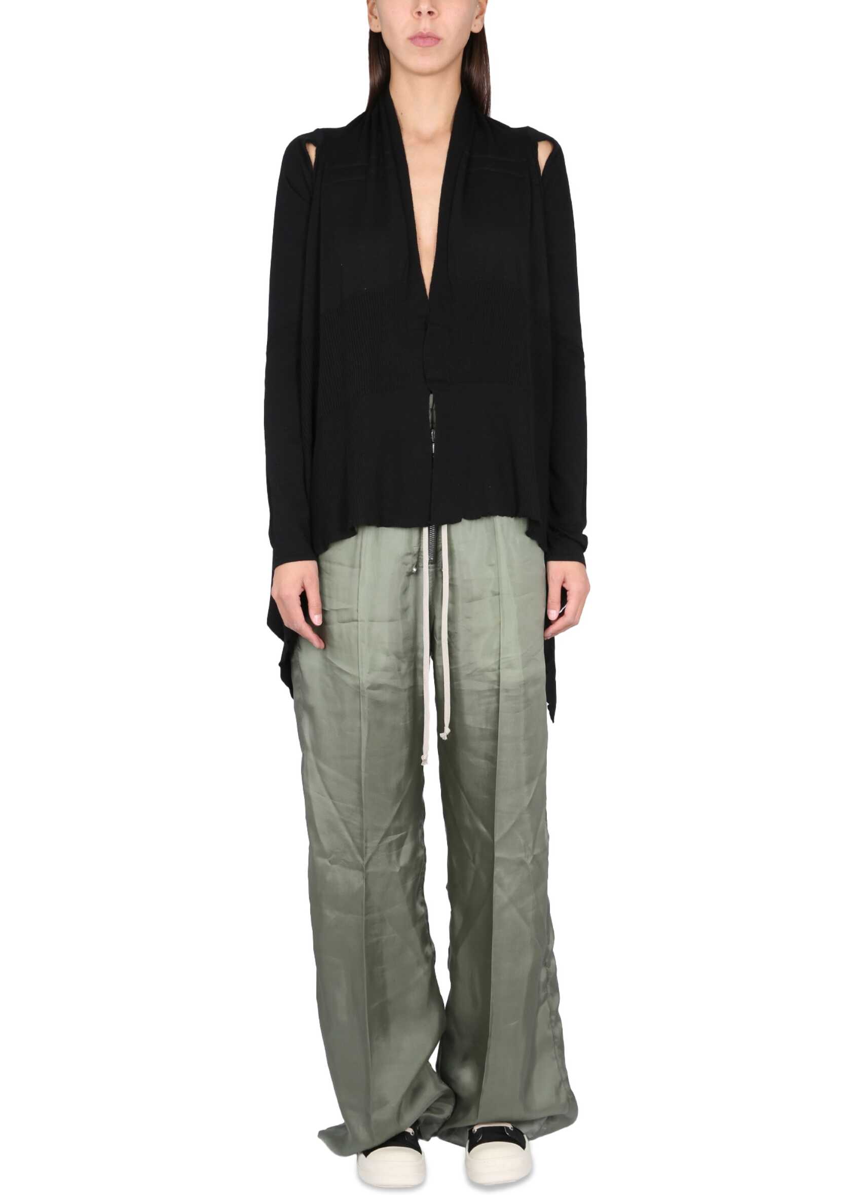 Rick Owens Knitted Cardigan BLACK