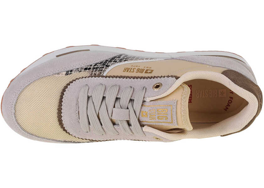 Sneakers Big Star Shoes Beige Femei (BM 9623387) 3