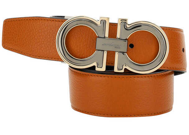 Curele Barbati Salvatore Ferragamo Double-Face Belt