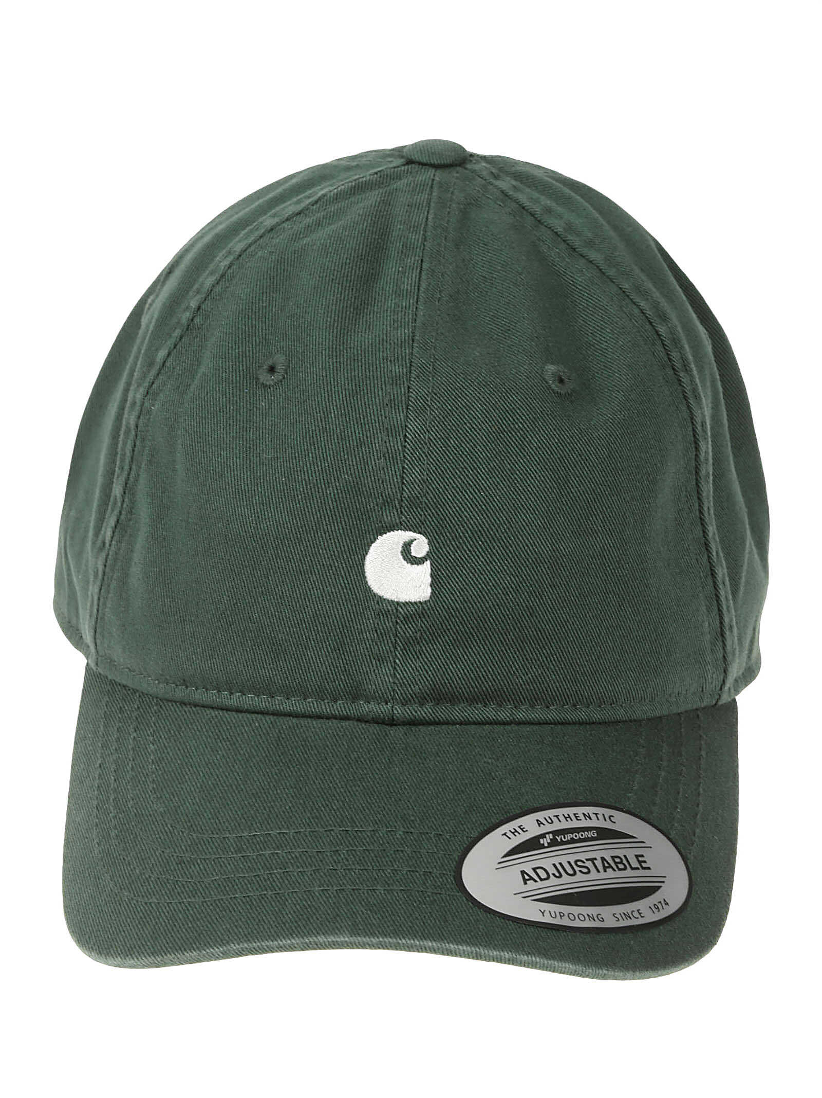 Carhartt Carhartt cap I023750 0DKXX LEATHER BLACK Ohxx Discovery Green Wax
