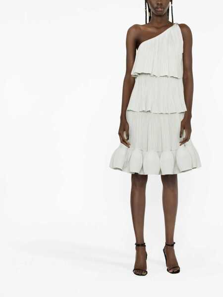 Rochii casual Lanvin Asymmetrical Dress GREEN Femei (BM 9626081) 2