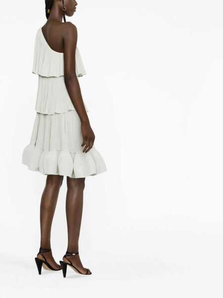 Rochii casual Lanvin Asymmetrical Dress GREEN Femei (BM 9626081) 3