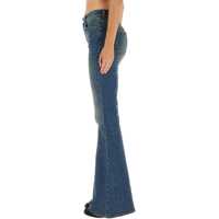 Blugi Alexander McQueen Dama - Blugi skinny Alexander McQueen Jeans Bootcut BLUE Femei (BM 9626423) - B-mall.ro