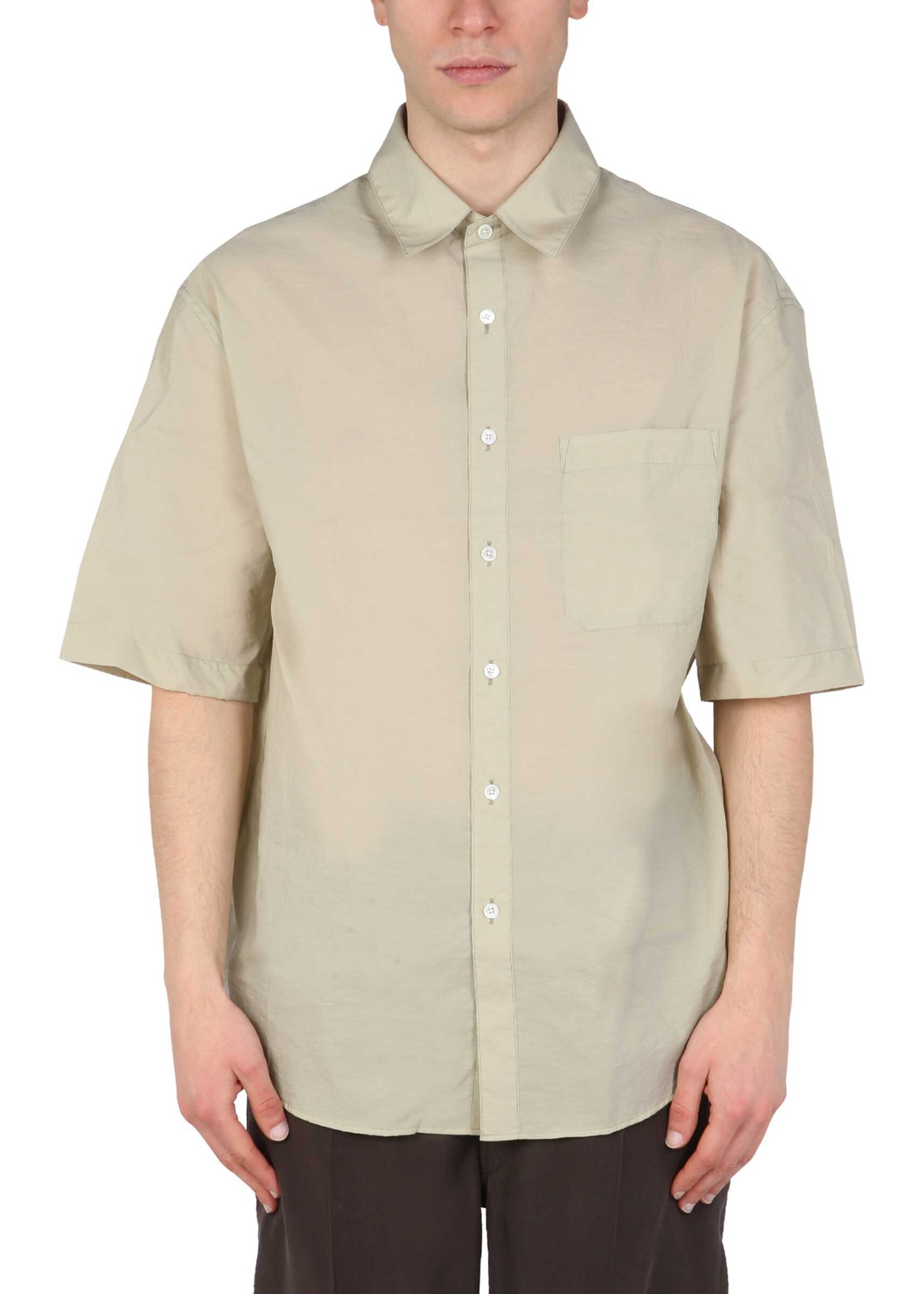 LEMAIRE Pocket Shirt GREEN
