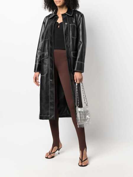 Pantaloni casual ANDREADAMO Jersey Leggings NUDE Femei (BM 9626918) 2