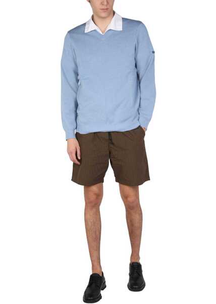 Pantaloni scurti UNIVERSAL WORKS Bermuda With Check Pattern BROWN Barbati (BM 9627026) 2