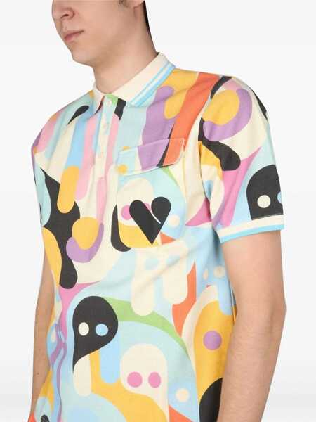 Tricouri Polo PHARMACY INDUSTRY Piquet Polo MULTICOLOUR Barbati (BM 9627047) 4