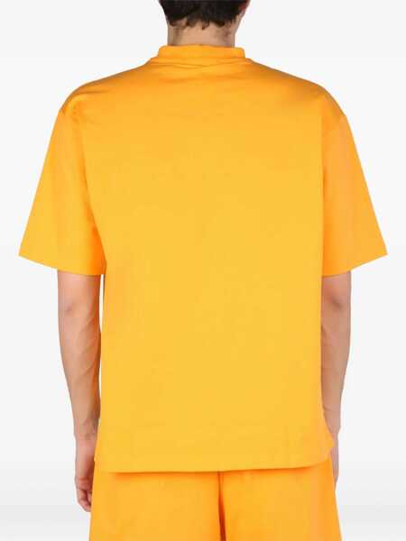 Tricouri PHARMACY INDUSTRY Logo Print T-Shirt ORANGE Barbati (BM 9627062) 3