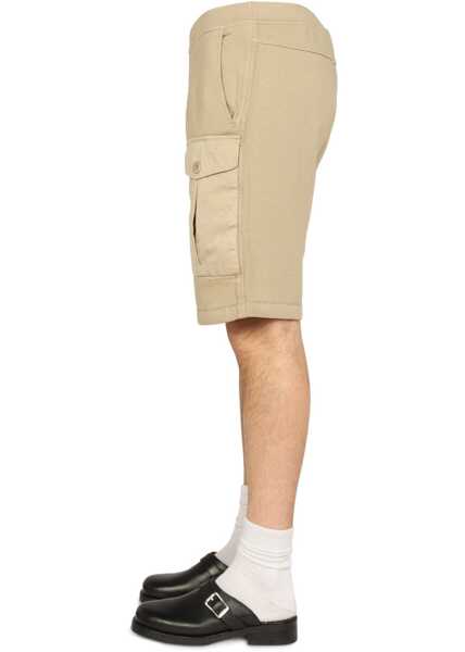 Pantaloni scurti TEN C Sweatshirt Bermuda BEIGE Barbati (BM 9627098) 3