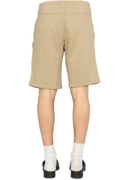 Pantaloni scurti TEN C Sweatshirt Bermuda BEIGE Barbati (BM 9627098) 4