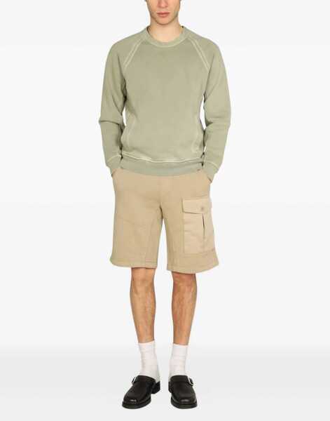 Bluze de trening TEN C Logo Sweatshirt GREEN Barbati (BM 9627101) 2