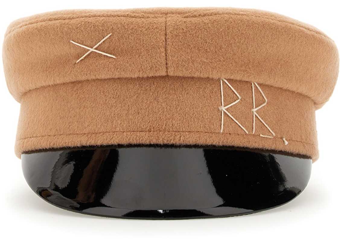 RUSLAN BAGINSKIY Baker Boy Hat BEIGE