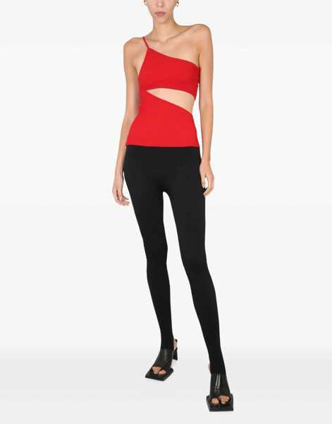 Bluze ANDREADAMO One-Piece Top RED Femei (BM 9627317) 2