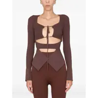 Bluze Ribbed Tops Femei