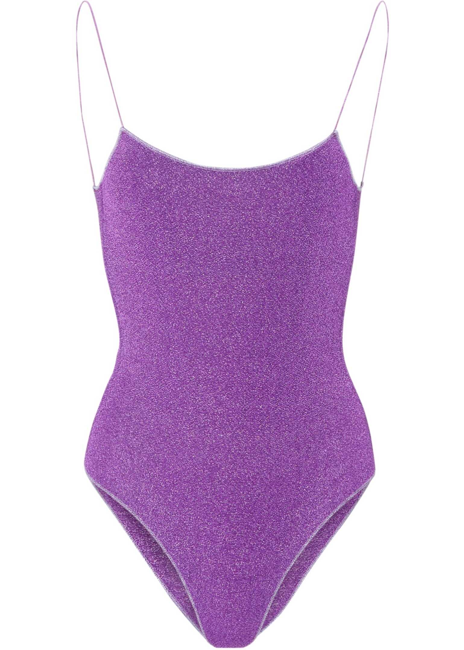 OSEREE Lumiere Maillot One-Piece Swimsuit PURPLE