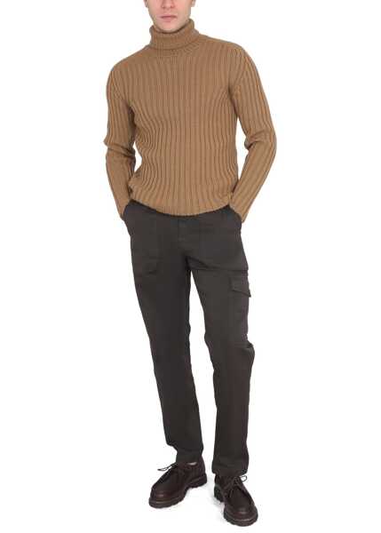 Pulovere TEN C Turtleneck Sweater BEIGE Barbati (BM 9627350) 2