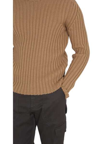 Pulovere TEN C Turtleneck Sweater BEIGE Barbati (BM 9627350) 4