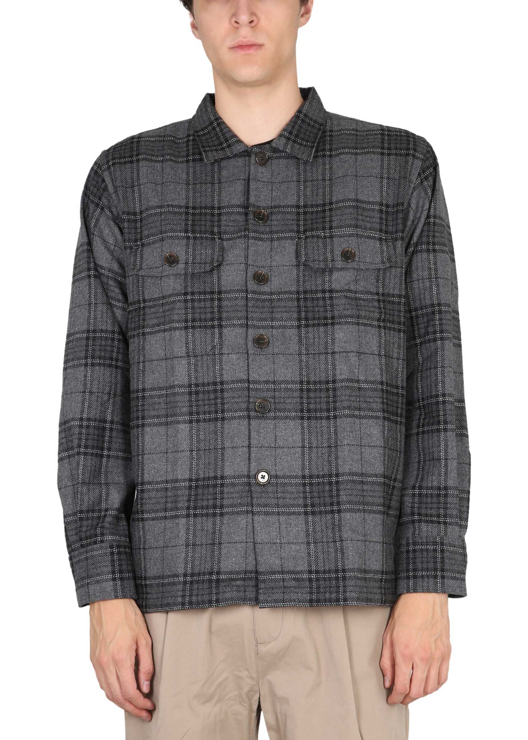 UNIVERSAL WORKS Regular Fit Shirt GREY