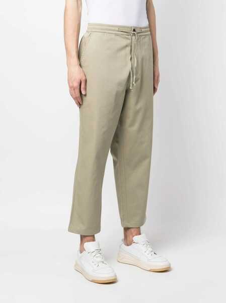Pantaloni casual UNIVERSAL WORKS Cropped Fit Pants BEIGE Barbati (BM 9627461) 3