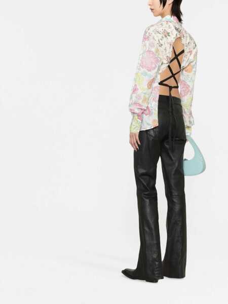 Bluze MARINE SERRE Floral Print Shirt MULTICOLOUR Femei (BM 9627659) 4