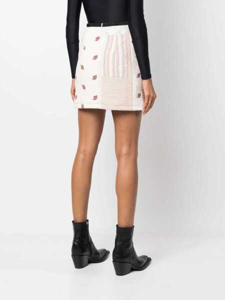 Fuste casual MARINE SERRE Mini Boutis Skirt MULTICOLOUR Femei (BM 9627662) 4