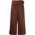 LEMAIRE Cropped Pants BROWN