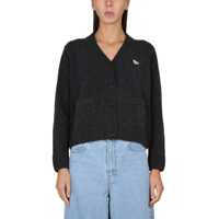 Cardigane Cardigan With Fox Embroidery Femei