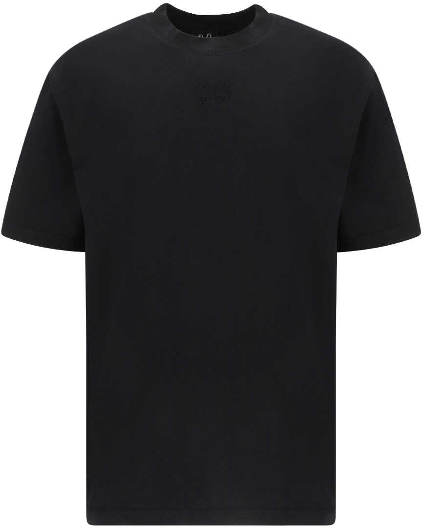 44 LABEL GROUP T-Shirt BLACK/44 SOLID SAND PRINT
