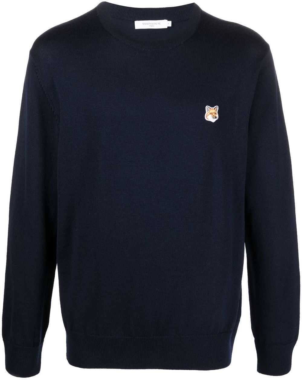 MAISON KITSUNÉ Wool Sweater BLUE