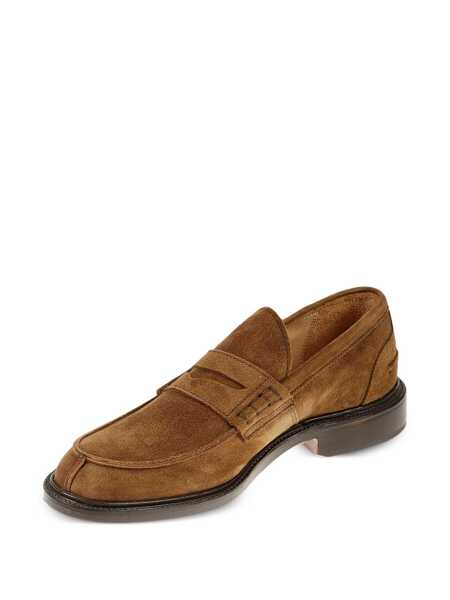 Mocasini TRICKERS Trickers Loafer JAMES.SUEDE OCEANO REPELLO SUEDE Visone Repello Suede Barbati (BM 9633308) 4