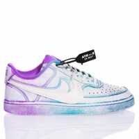 Sneakers Nike Court Vision Light blue, Blue, Multicolour, Violet Barbati