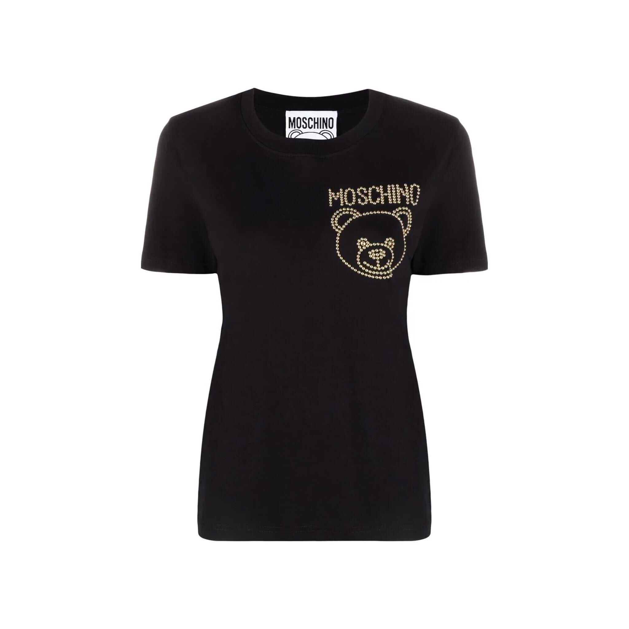 Moschino Cotton Logo T-Shirt Black