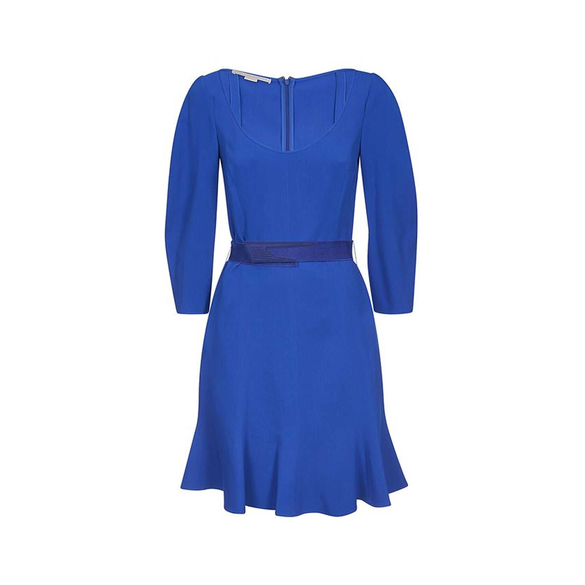 Stella McCartney Long Sleeved Dress Blue