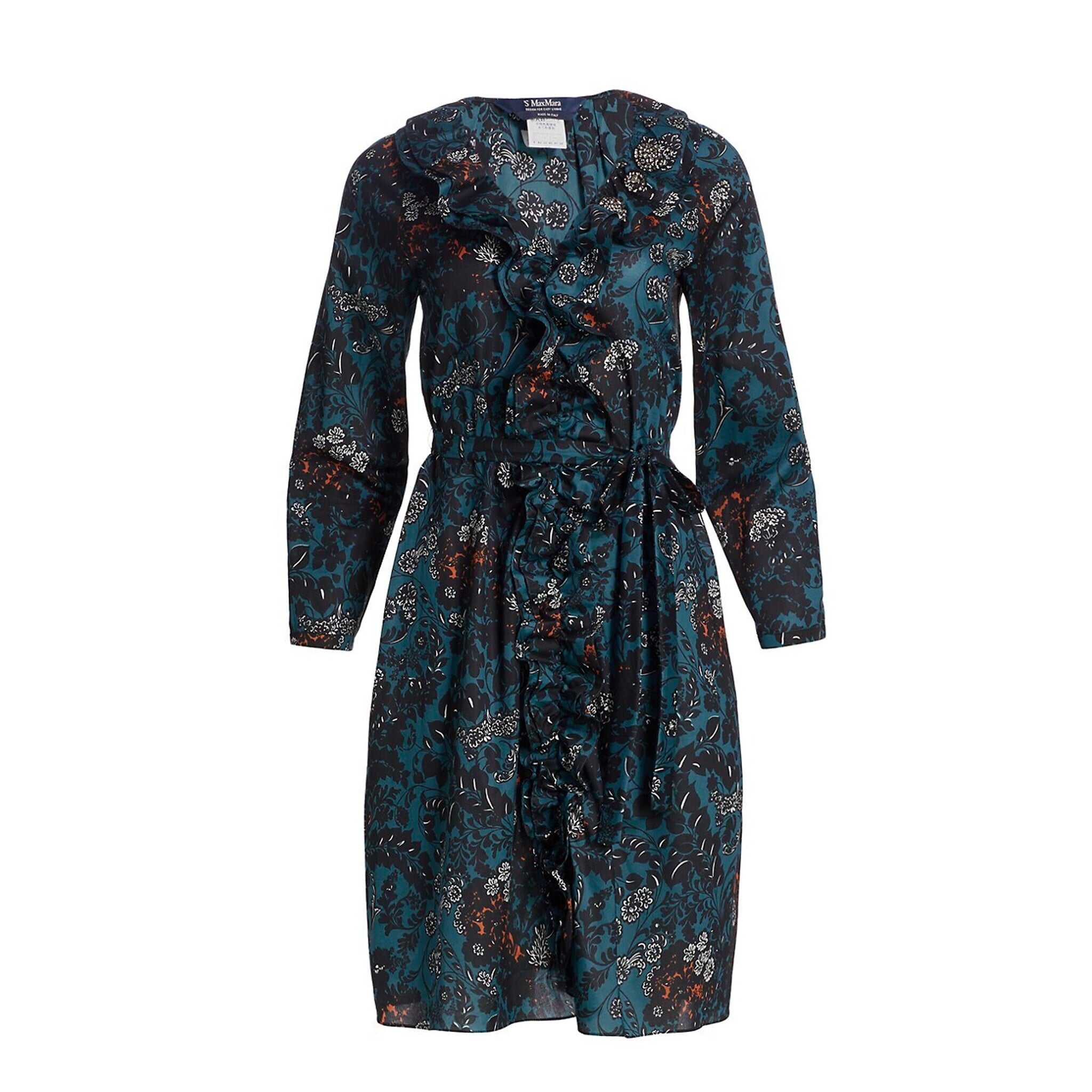 Max Mara \'s Max Mara Fiorito Floral Dress Blue