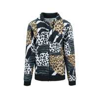 Bluze Moschino Swim Leopard Logo Hooded Sweatshirt Femei