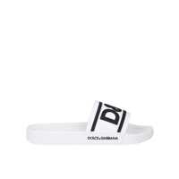 Papuci rubber slipper with white logo Barbati