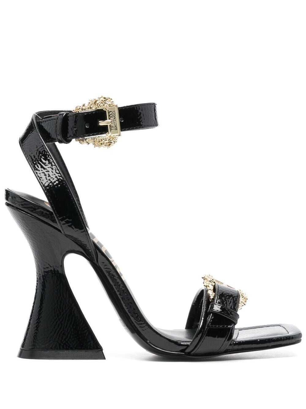 Versace Jeans Couture Sandals Black Black