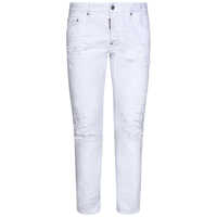 Blugi Dsquared2 Jeans White Barbati