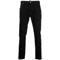 Pantaloni casual Stretch cotton trouser with back leather patch Barbati