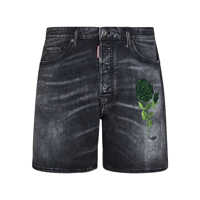 Pantaloni scurti Shorts Black Barbati