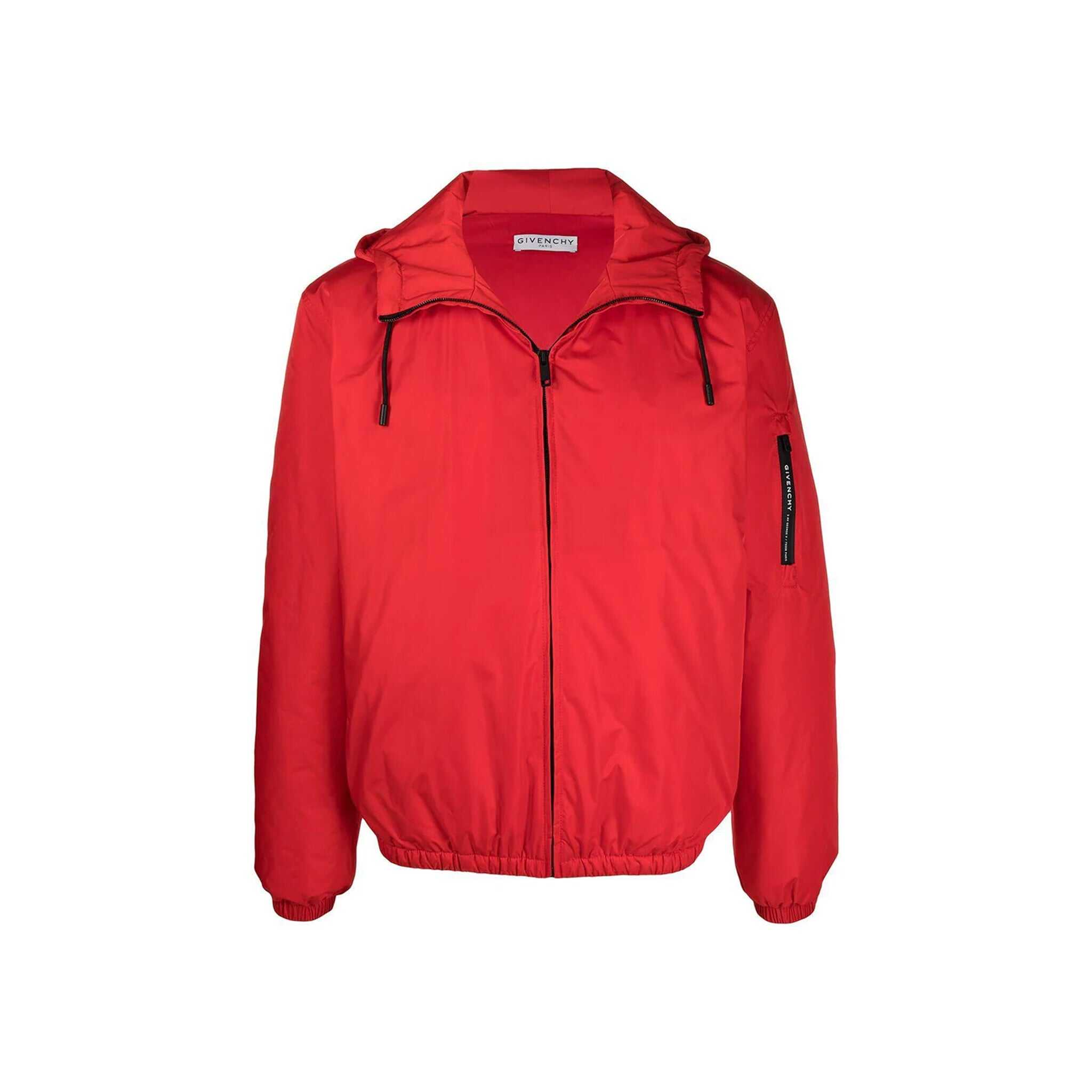 Givenchy Windbreaker Jacket Red