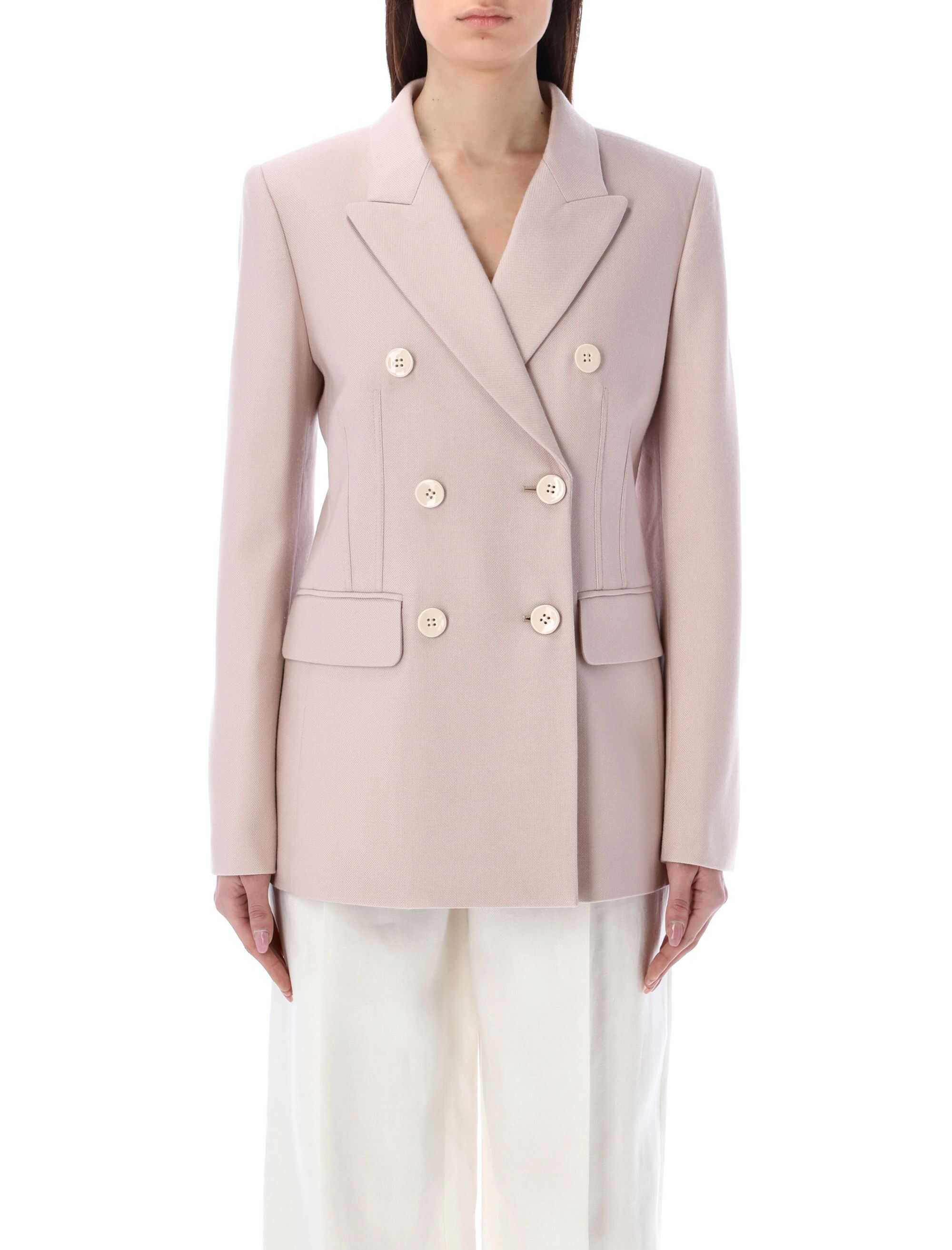 Chloe Double-breasted blazer Pink