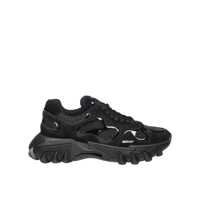 Sneakers Balmain Balmain b-east sneakers in black leather and mesh