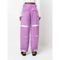 Imbracaminte DARKPARK Dama - Pantaloni casual DARKPARK Julia Cargo Pants PURPLE Femei (BM 9683318) - B-mall.ro