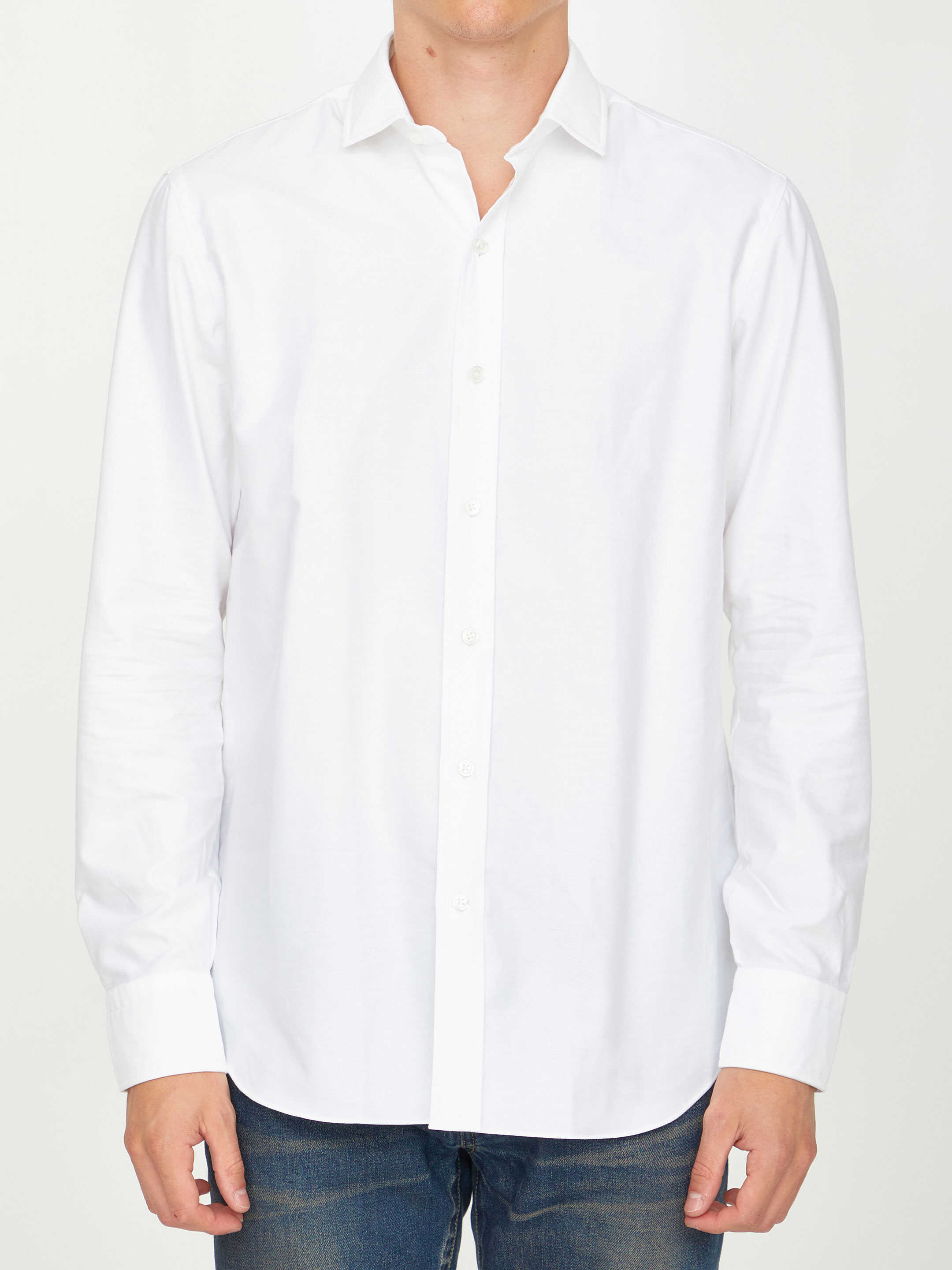 SALVATORE PICCOLO Cotton Shirt WHITE