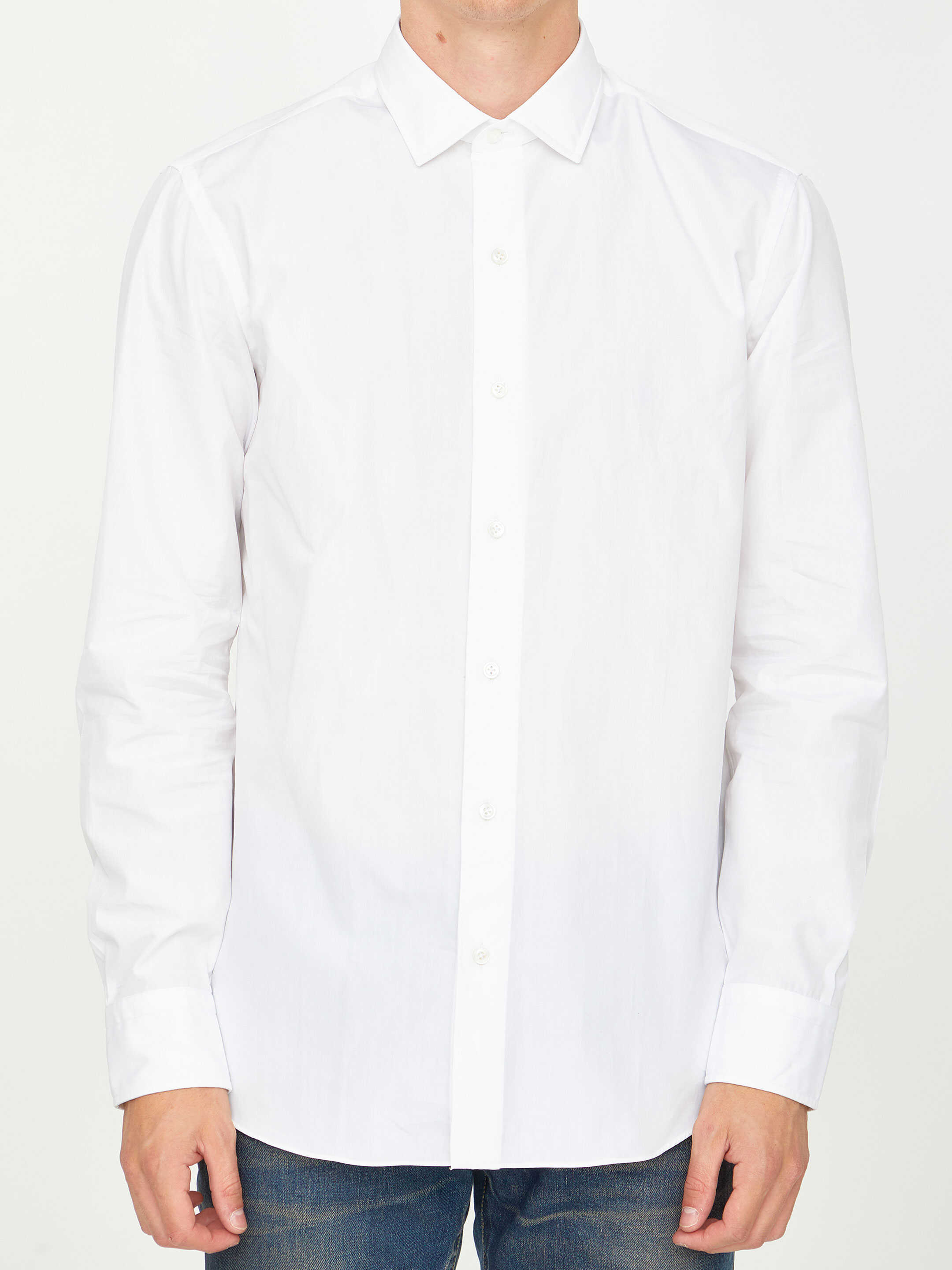 SALVATORE PICCOLO Cotton Shirt WHITE