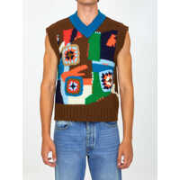 Veste costum Crochet Vest Barbati