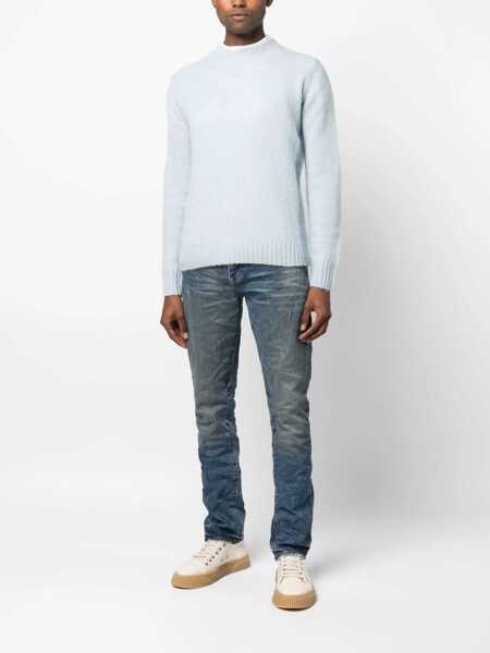 Blugi PURPLE BRAND Light- Denim Jeans BLUE Barbati (BM 9683543) 2