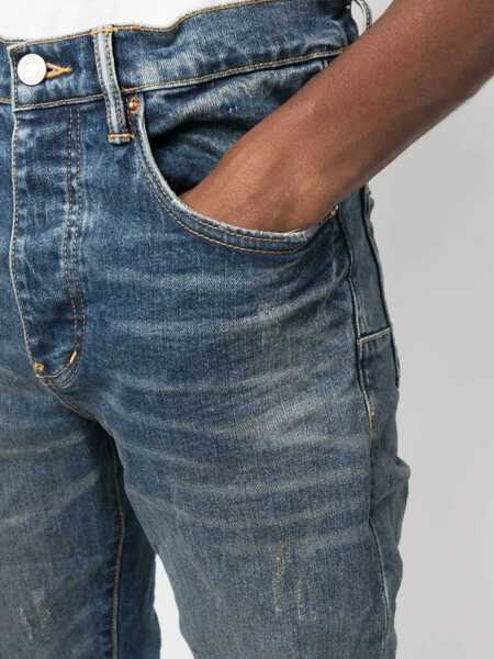 Blugi PURPLE BRAND Light- Denim Jeans BLUE Barbati (BM 9683543) 5